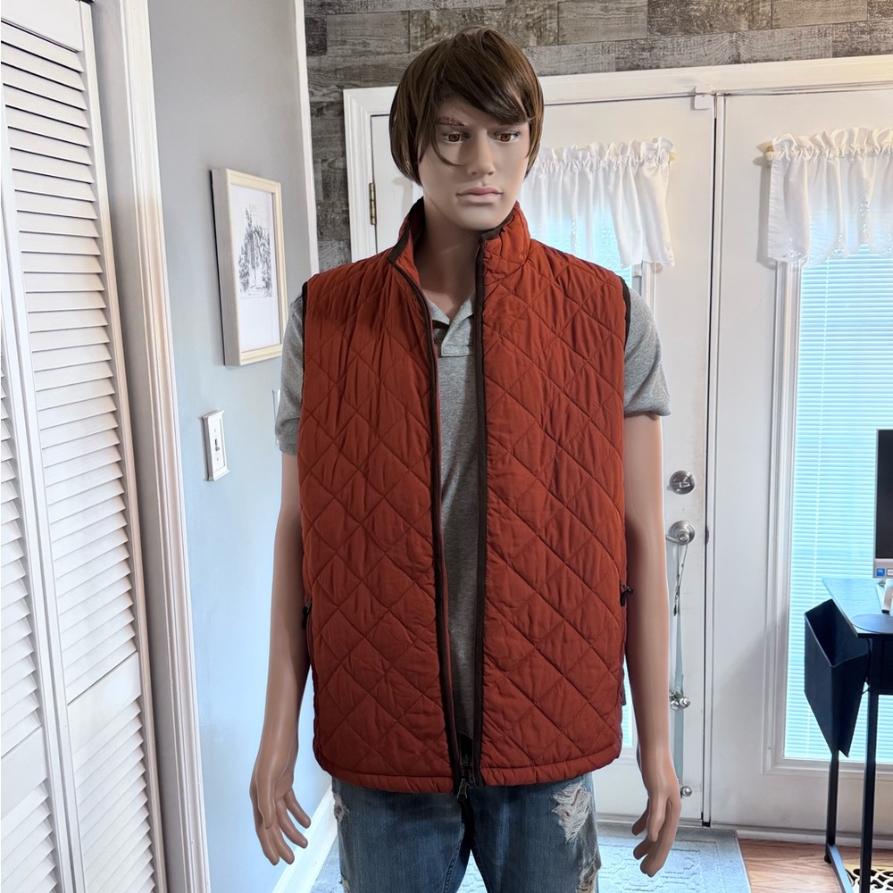 Men's Field & Stream Diamond Quilted Puffer Vest SZ MED‎